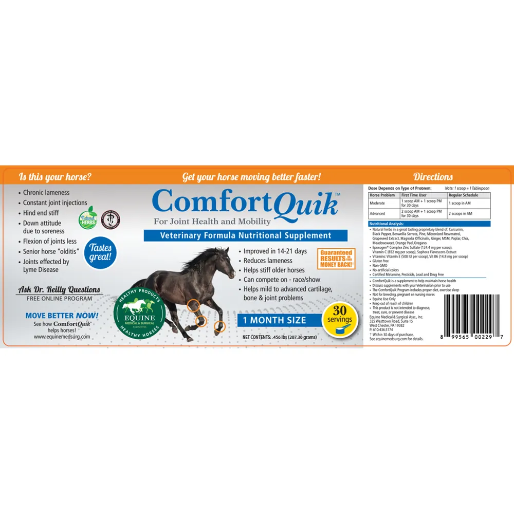 Comfort Quik Original Joint Health & Mobility Supplement - Image 2