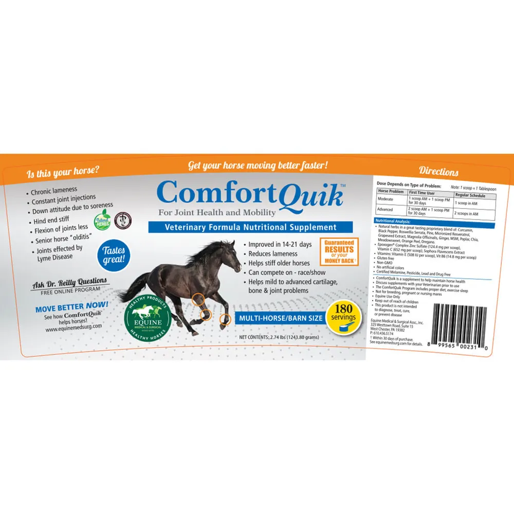 Comfort Quik Original Joint Health & Mobility Supplement - Image 4