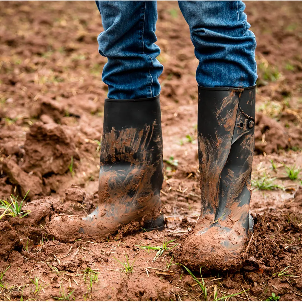 Workbrute 14" PVC Overshoe Boots For Men And Women - Image 4