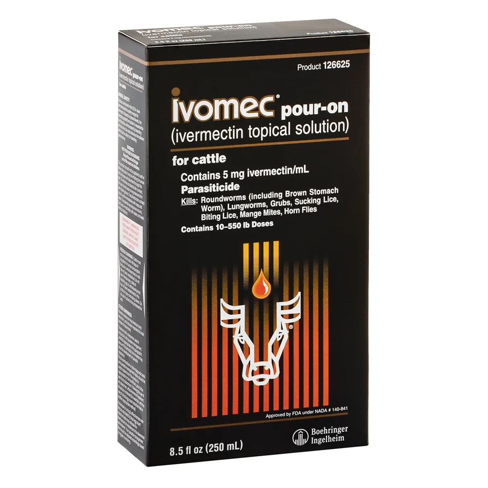 Boehringer Ingelheim Ivomec Cattle Pour-On Dewormer