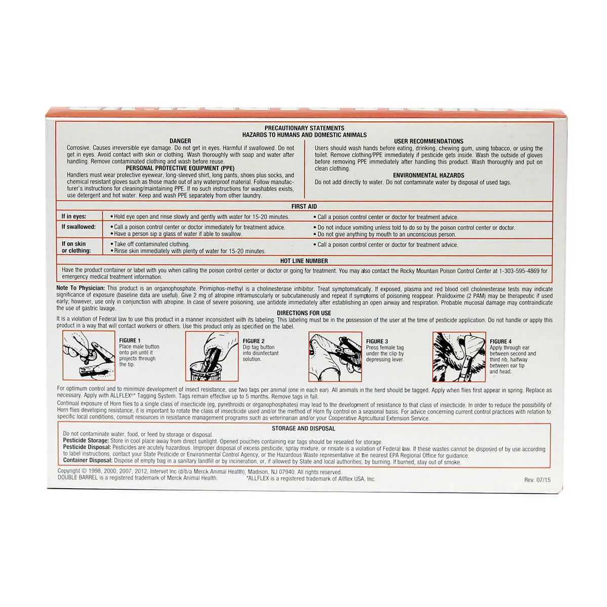 Double Barrel VP Insecticide Ear Tags - Image 2