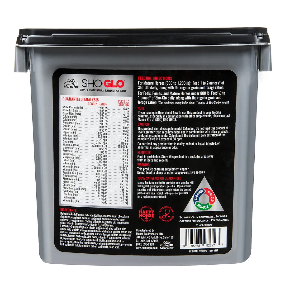 Sho-Glo Complete Vitamin + Mineral Horse Supplement - Image 2