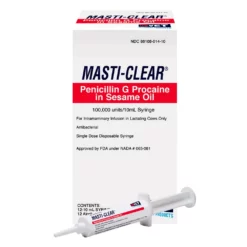 Masti-Clear Penicillin G Procaine Lactating Cow Mastitis Treatment
