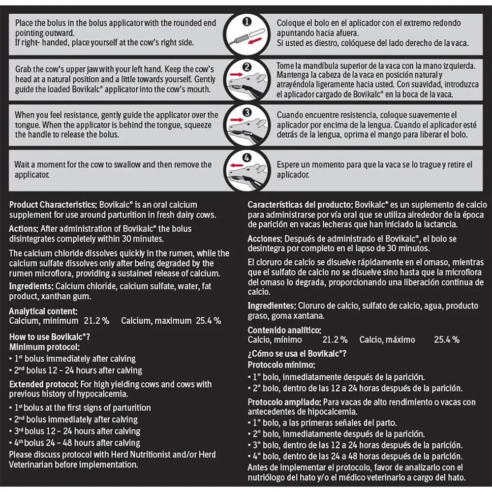 Boehringer Ingelheim Bovikalc Oral Calcium Boluses - Image 4
