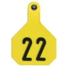 Y-Tex 4-Star Large Numbered All-American Ear Tags