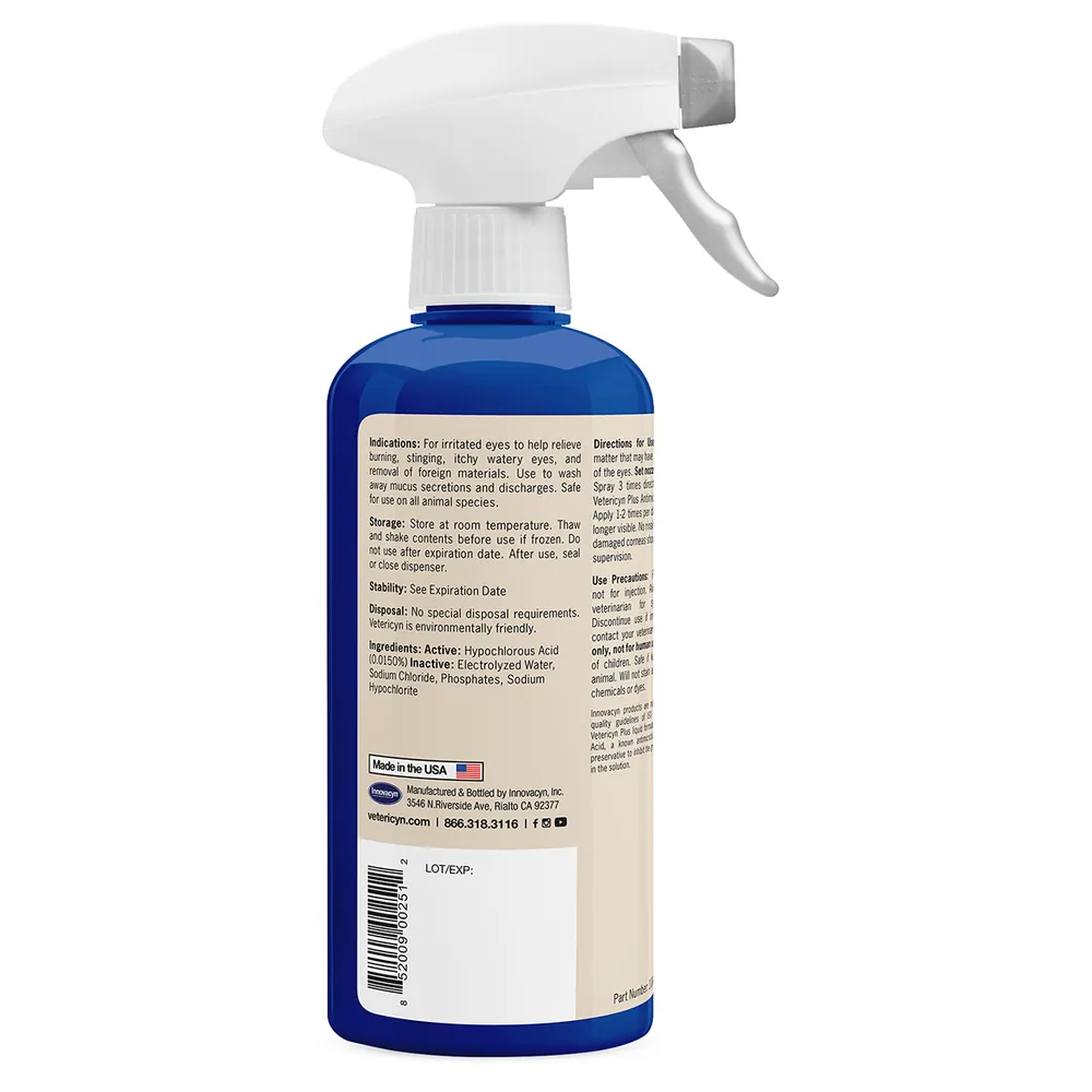 Vetericyn Plus Antimicrobial Pink Eye Spray - Image 2