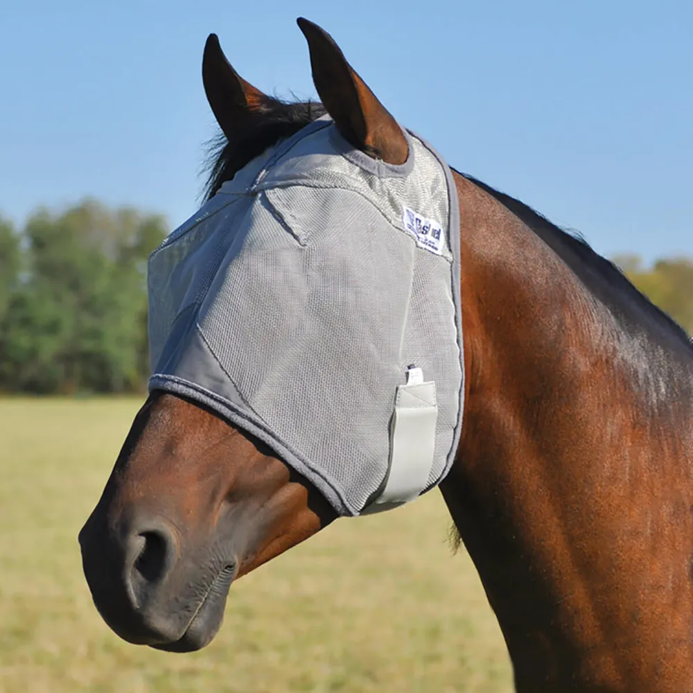 Crusader Standard Nose Pasture Fly Mask Without Ears - Image 2