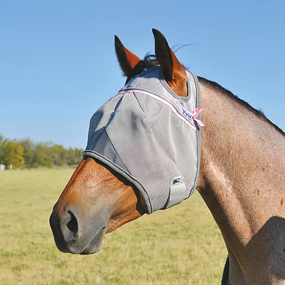 Crusader Standard Nose Pasture Fly Mask Without Ears - Image 3