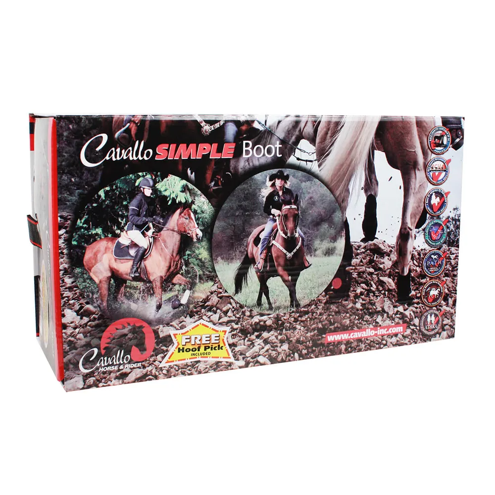 Cavallo Simple Slim Sole Horse Boots - Image 2