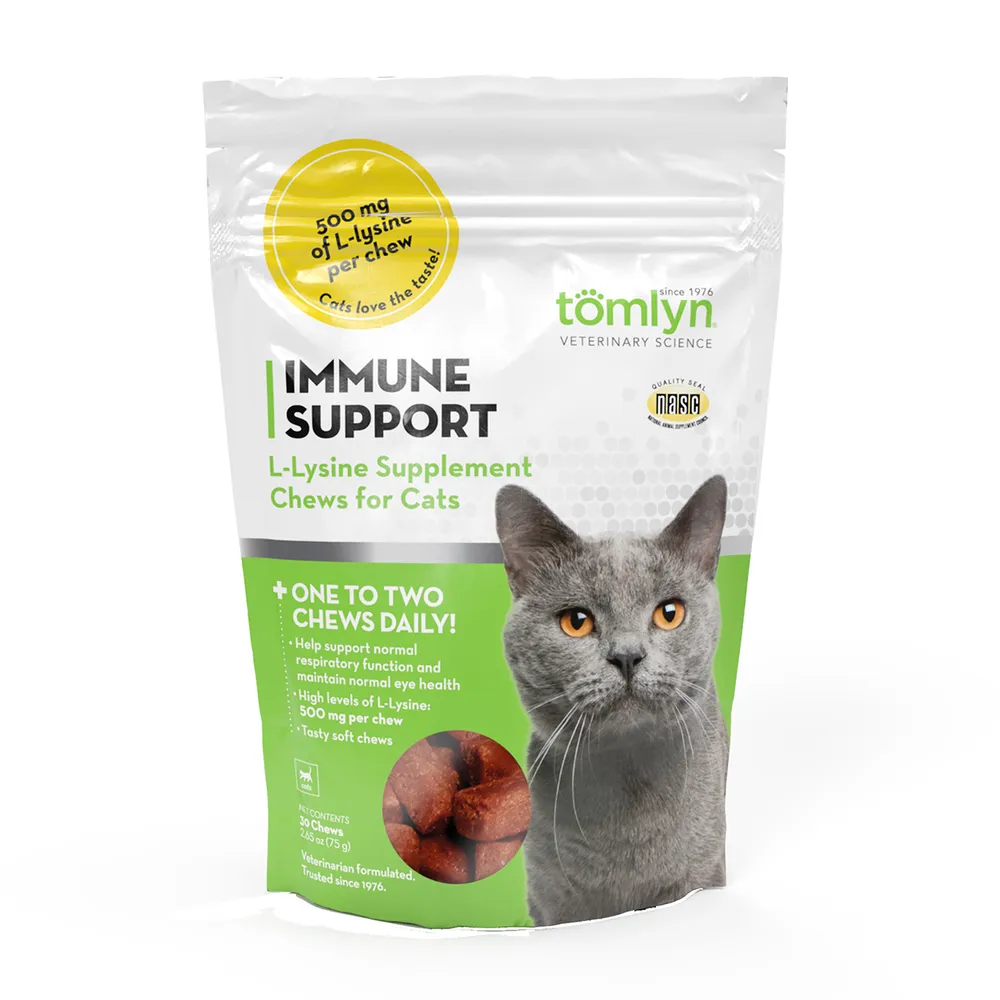 Immune Support L-Lysine Supplement For Cats