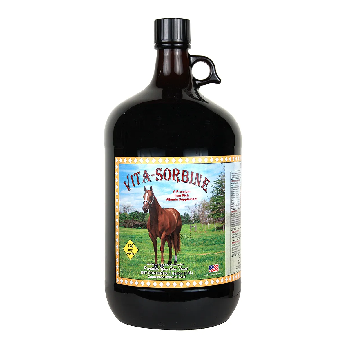 Vita-Sorbine Iron-Rich Vitamin Supplement For Horses