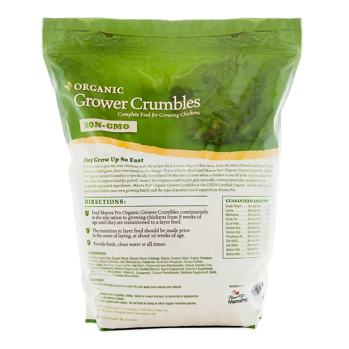 Organic Grower Crumbles For Poultry - Image 2