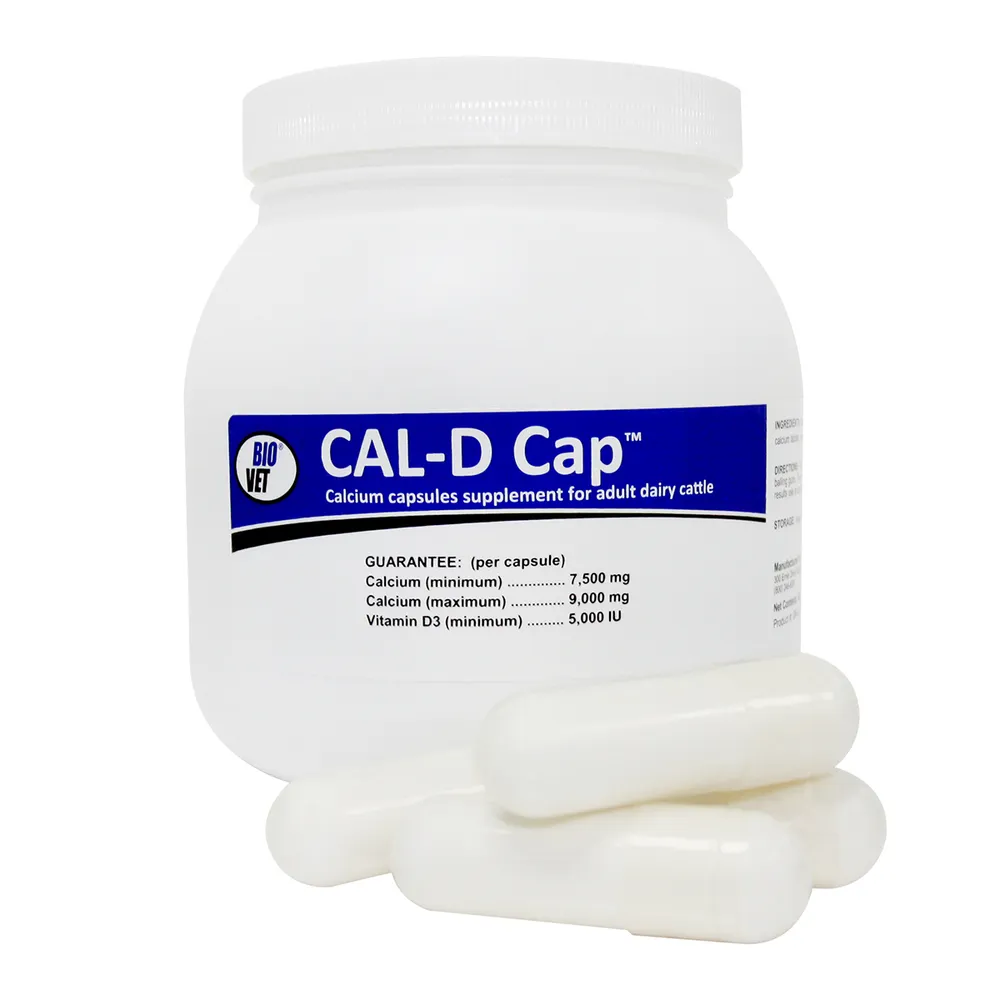 Cal-D Caps For Dairy Cattle