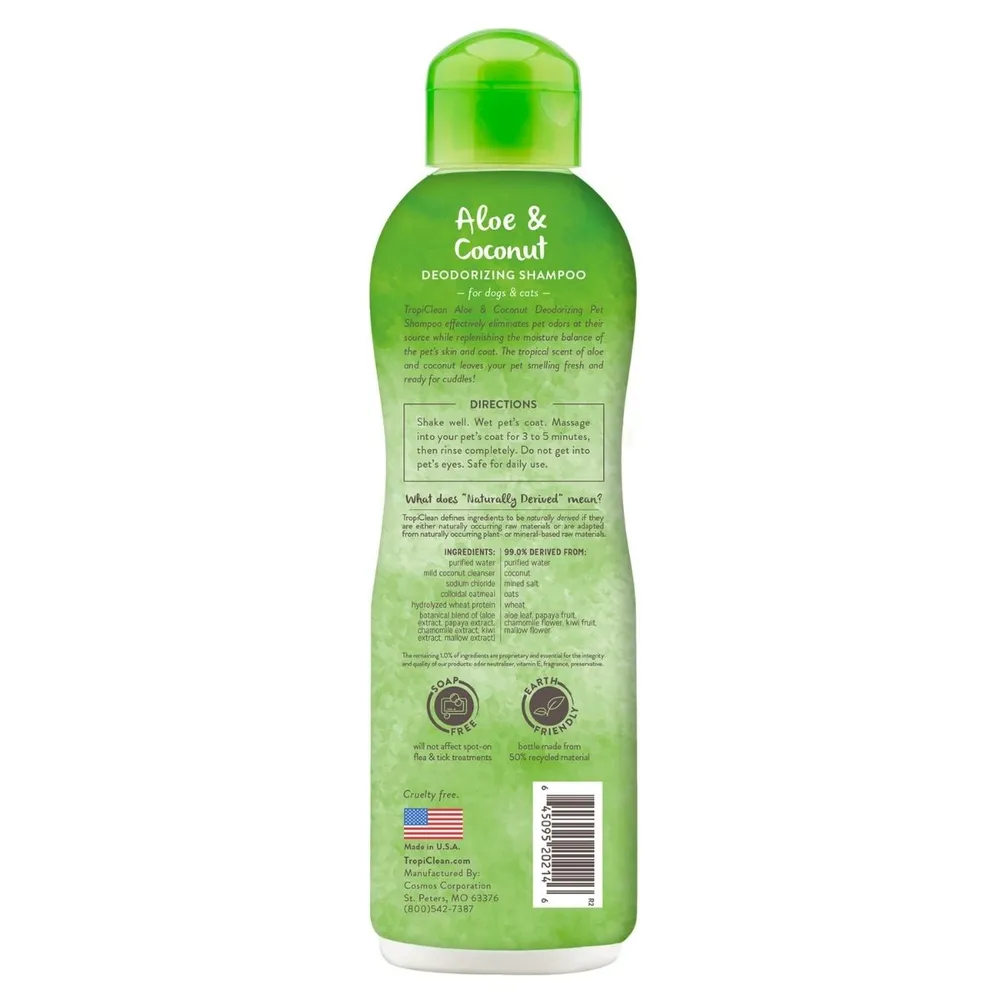 Tropiclean Deodorizing Shampoo For Pets - Image 2