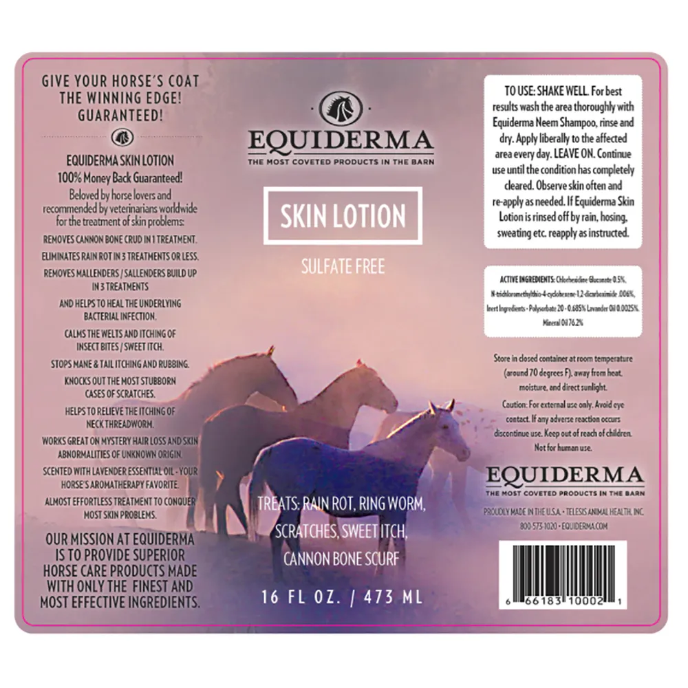 Equiderma Skin Lotion For Horses - Image 2