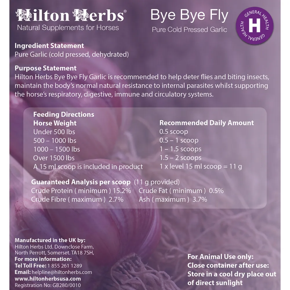 Bye Bye Fly Garlic Granules - Image 2