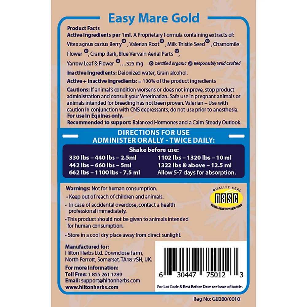 Easy Mare GOLD Horse Supplement - Image 2