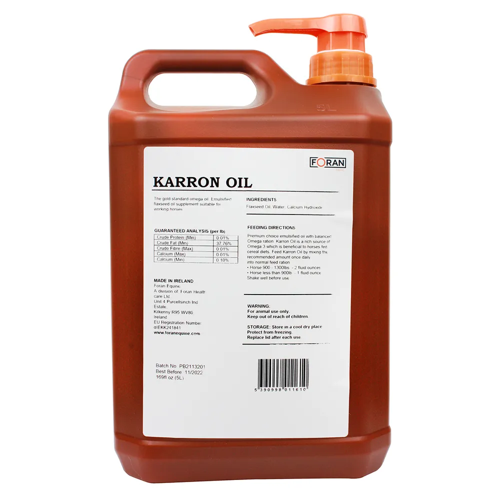 Karron Oil Horse Supplement - Image 2
