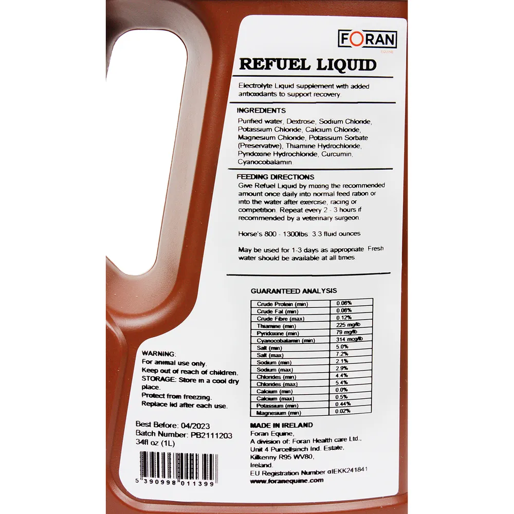 Refuel Liquid Horse Supplement - Image 4