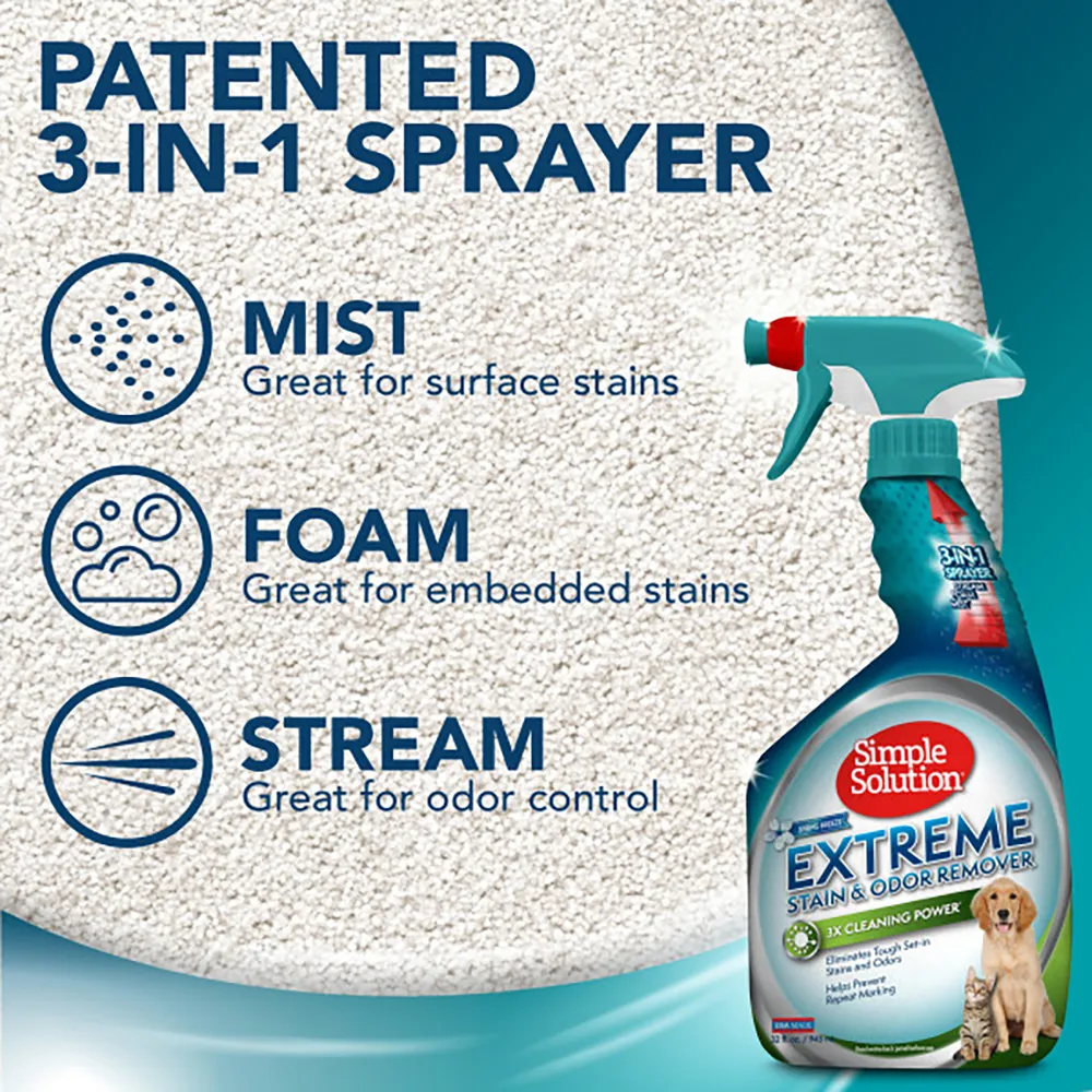 SIMPLE SOLUTION Extreme Stain & Odor Remover - Image 2