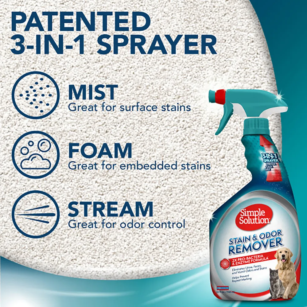 SIMPLE SOLUTION Stain & Odor Remover - Image 2