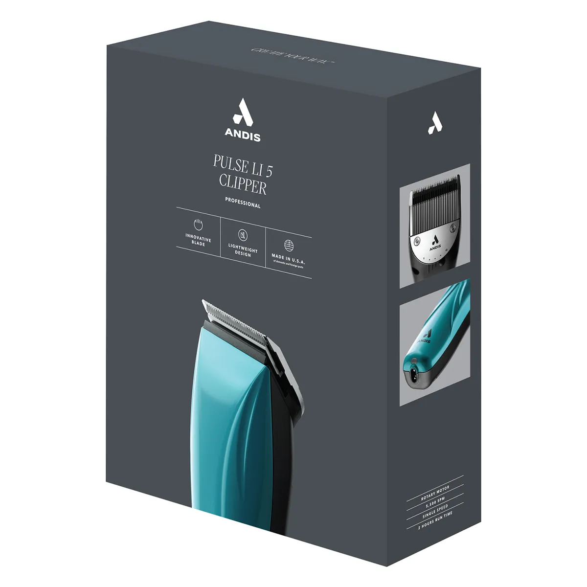 Andis Pulse Li 5 Professional Cord/Cordless Clipper - Image 5