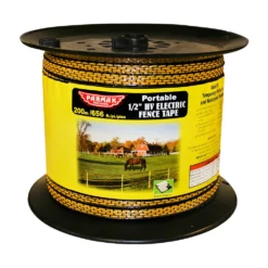 1/2" HV Portable Electric Fence Tape