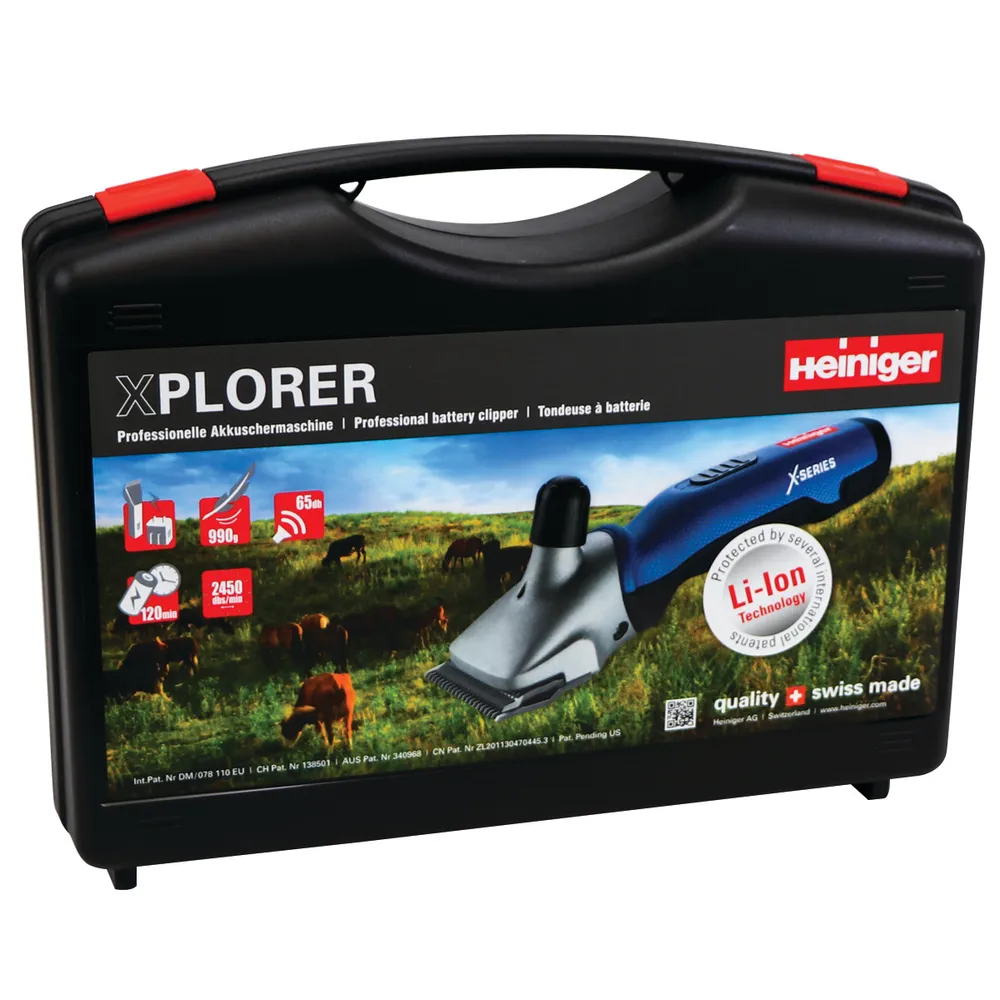 Xplorer Cordless Cattle & Equine Clipper - Image 2