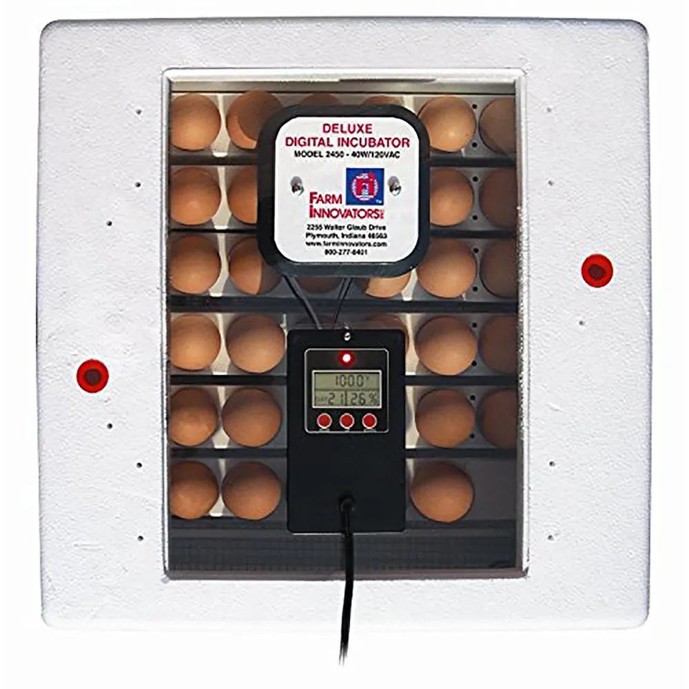 Deluxe Digital Circled Air Incubator With Egg Turner - Image 2