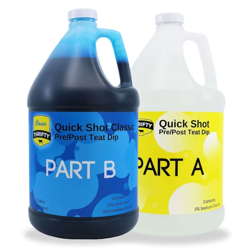 Quick Shot Classic Two-Part Teat Dip