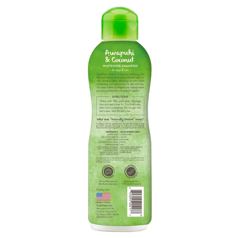 Tropiclean Whitening Shampoo For Pets - Image 2