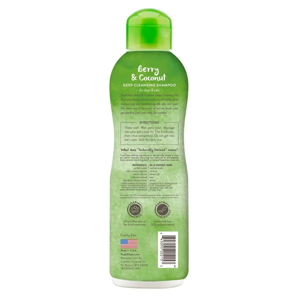Tropiclean Deep Cleansing Shampoo For Pets - Image 2