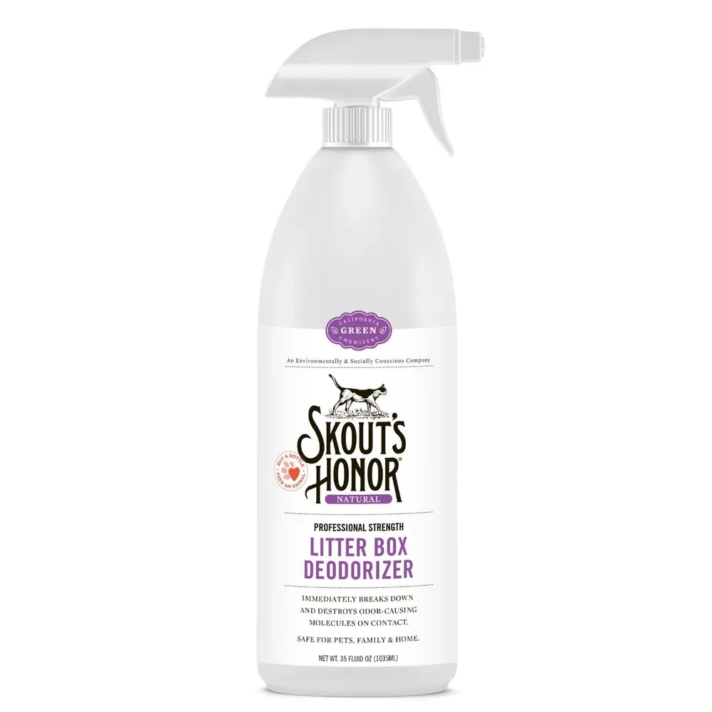 Litter Box Deodorizer Spray