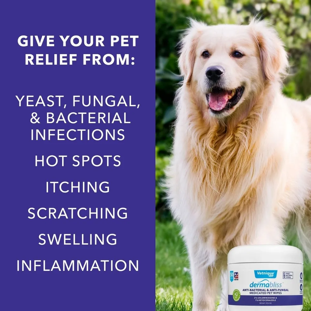 Anti-Bacterial & Anti-Fungal Medicated Pet Wipes - Image 5