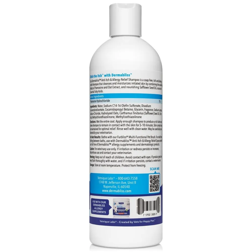 Anti-Itch & Allergy Relief Medicated Pet Shampoo - Image 2