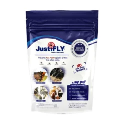 Salt-Based JustiFLY Feedthrough For Cattle