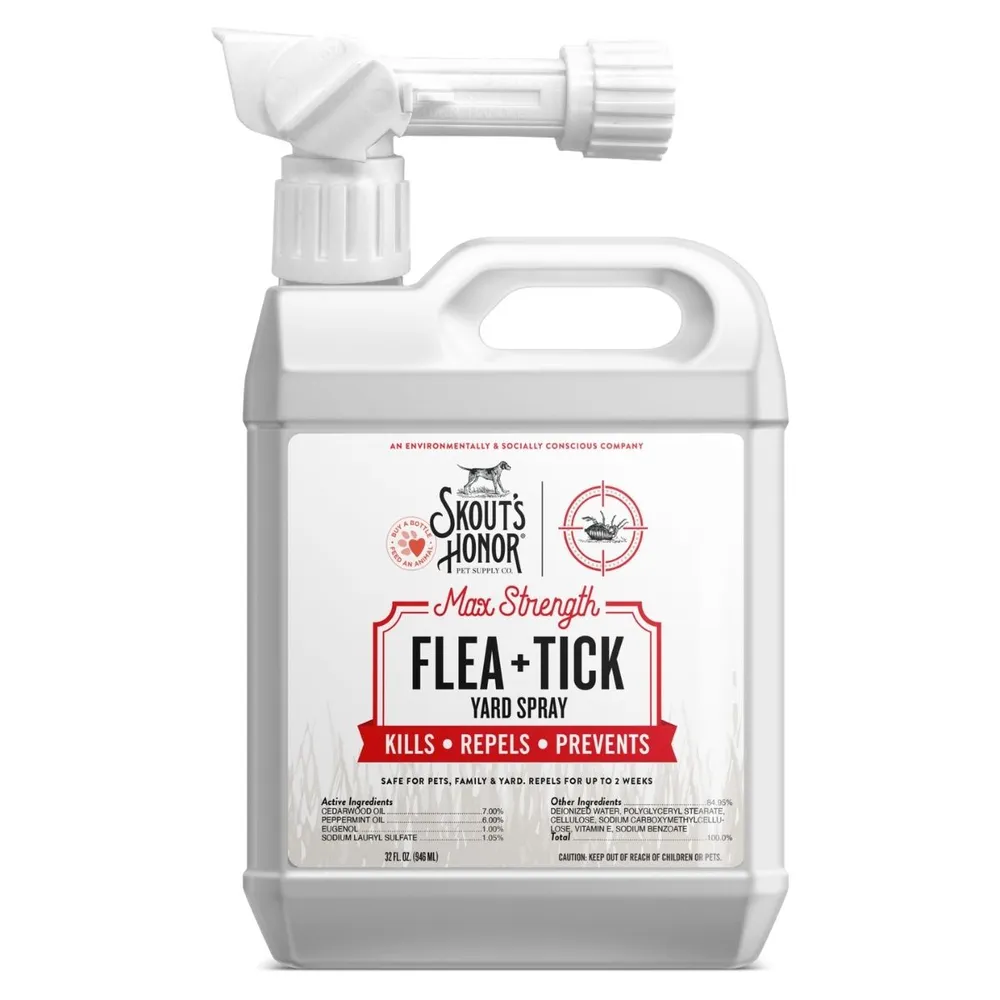 Max Strength Flea + Tick Yard Spray