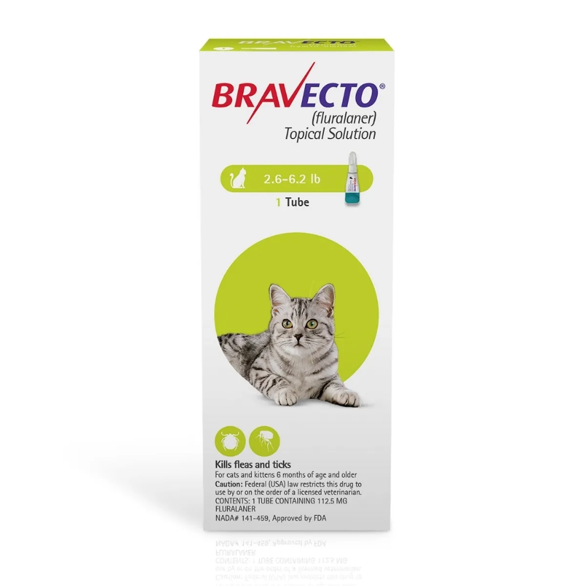 Bravecto Topical For Cats Rx