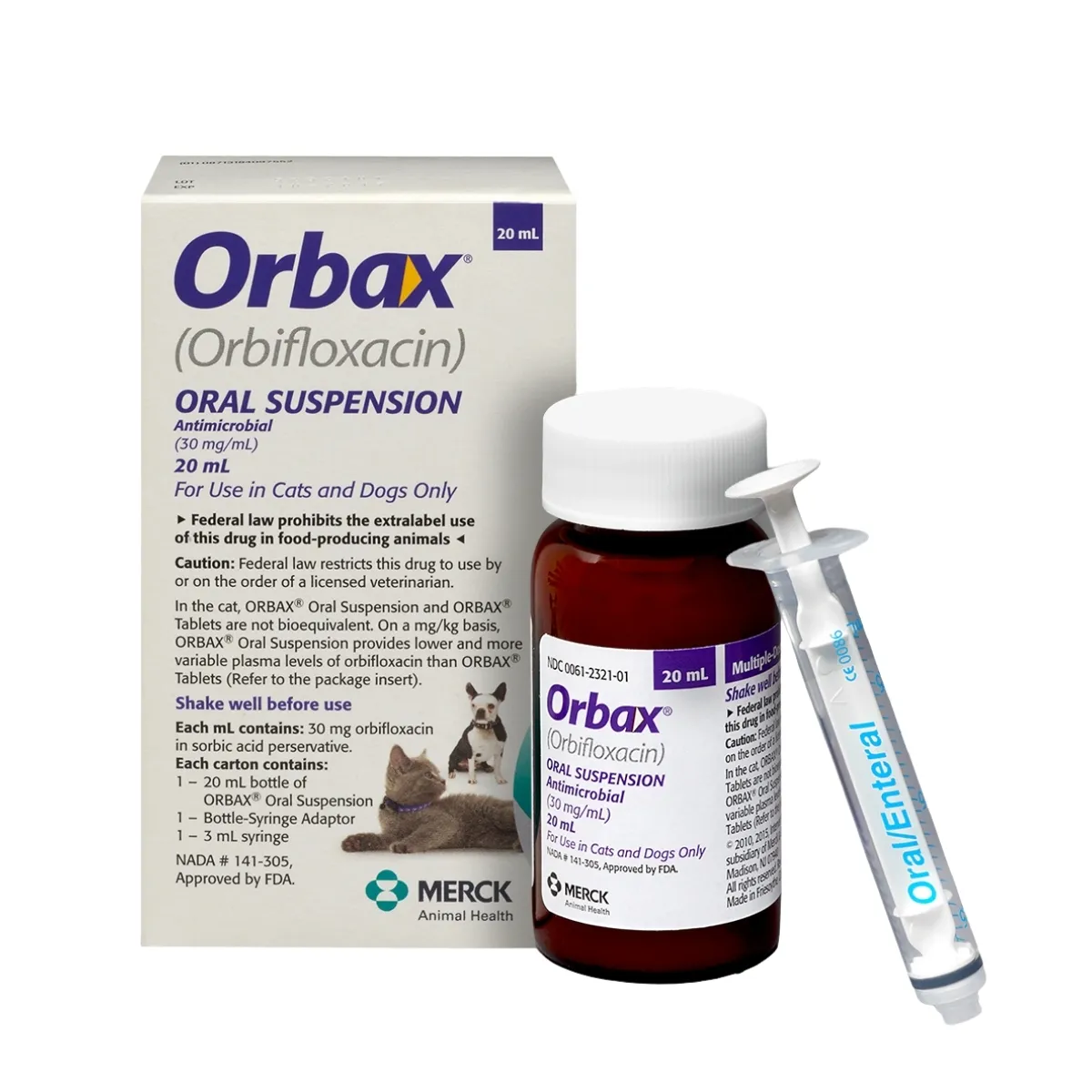 Orbax Oral Suspension For Dogs And Cats Rx