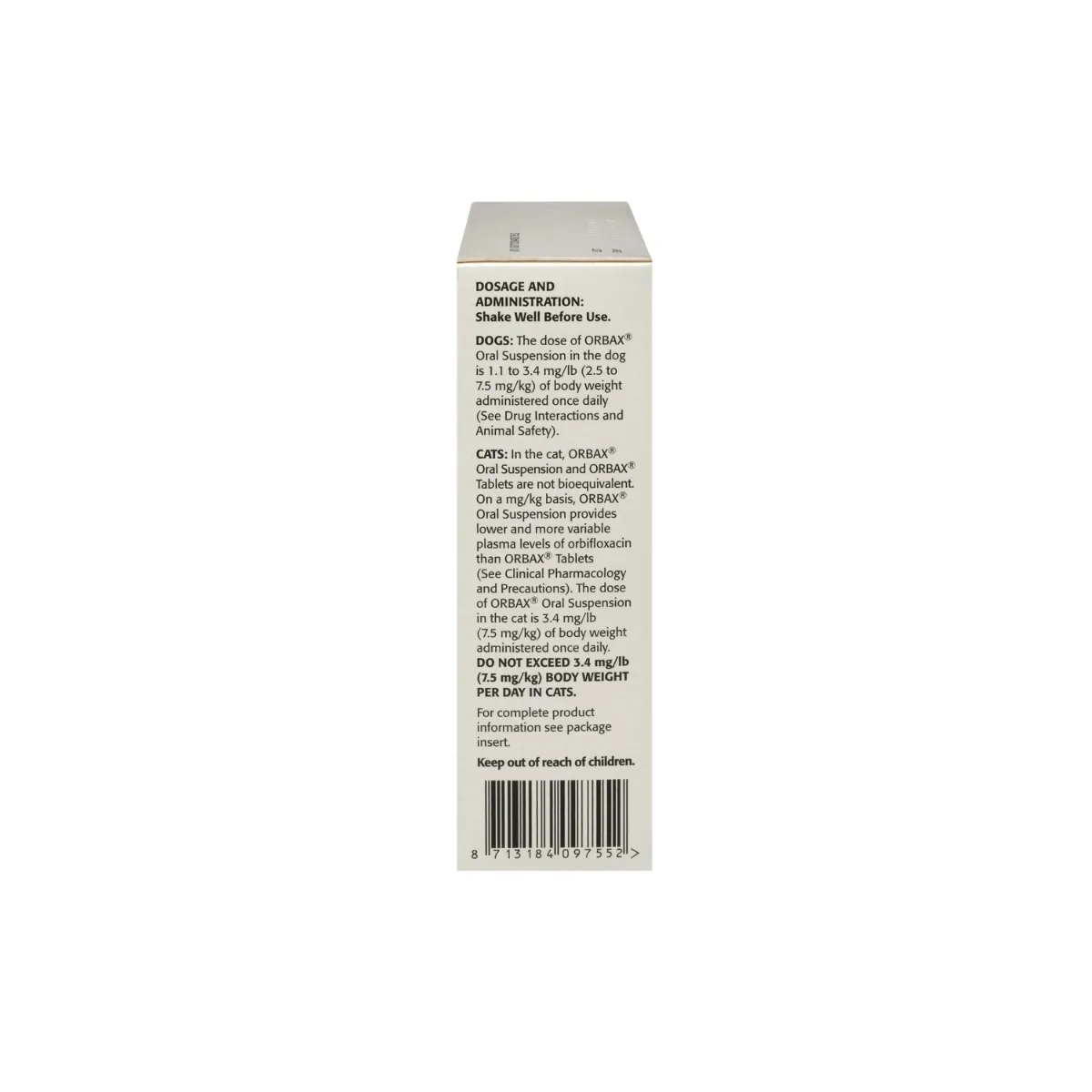 Orbax Oral Suspension For Dogs And Cats Rx - Image 5