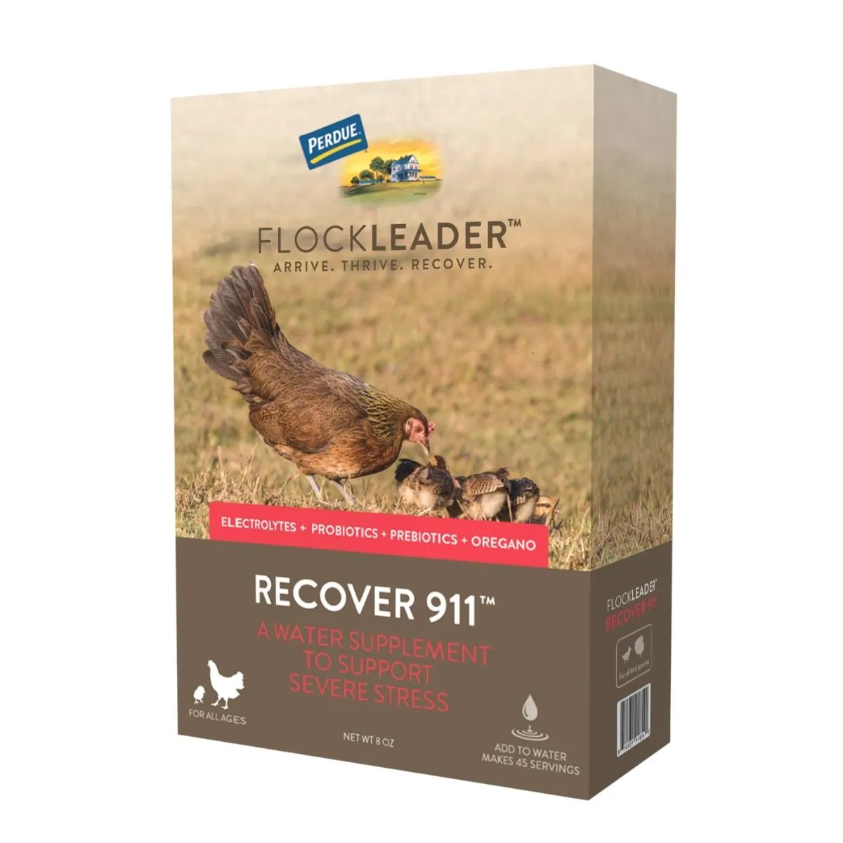 FlockLeader RECOVER 911 Poultry Supplement