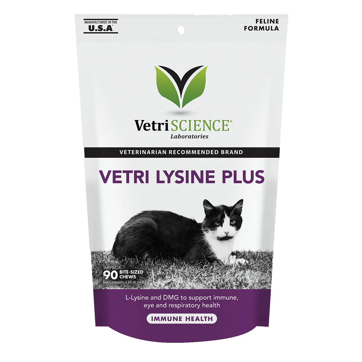 Vetri Lysine Plus Chews For Cats