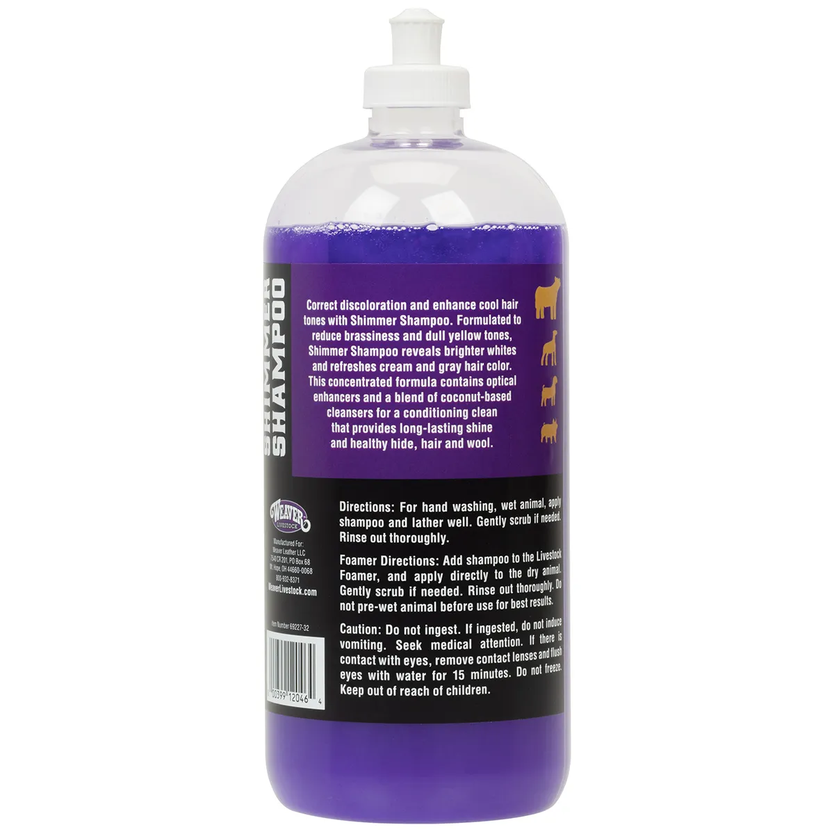 Shimmer Shampoo For Livestock - Image 2