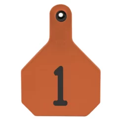 Y-Tex 4-Star Large Numbered All-American Laser-Printed Ear Tags